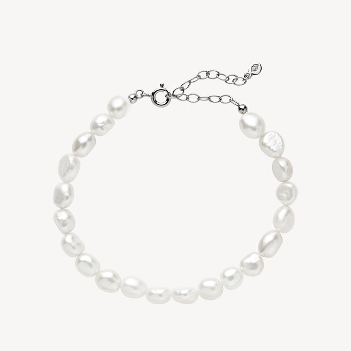 Passion - Pearl bracelet Silver