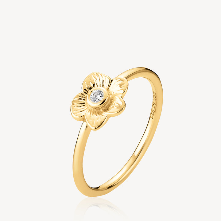 Rose - Ring Gold Plated