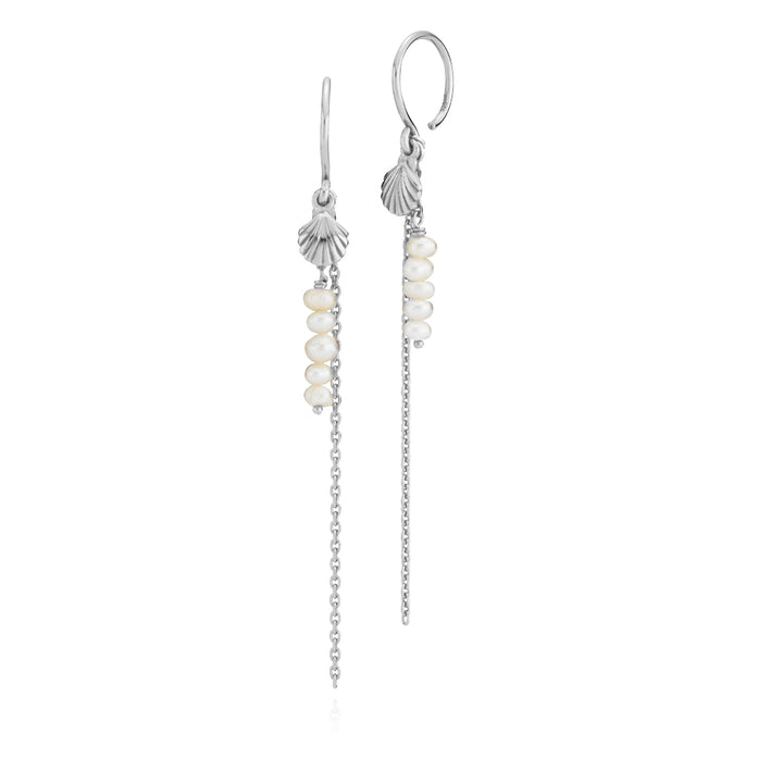 Beach - Earrings seashell Silver