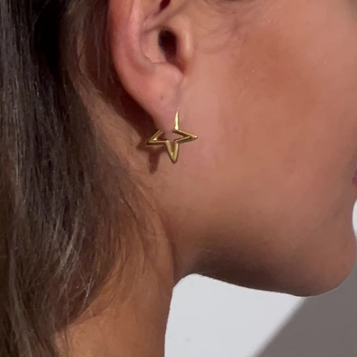 Stella - Earrings Gold plated