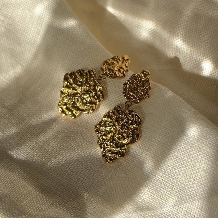 Sophia - Earrings Gold plated