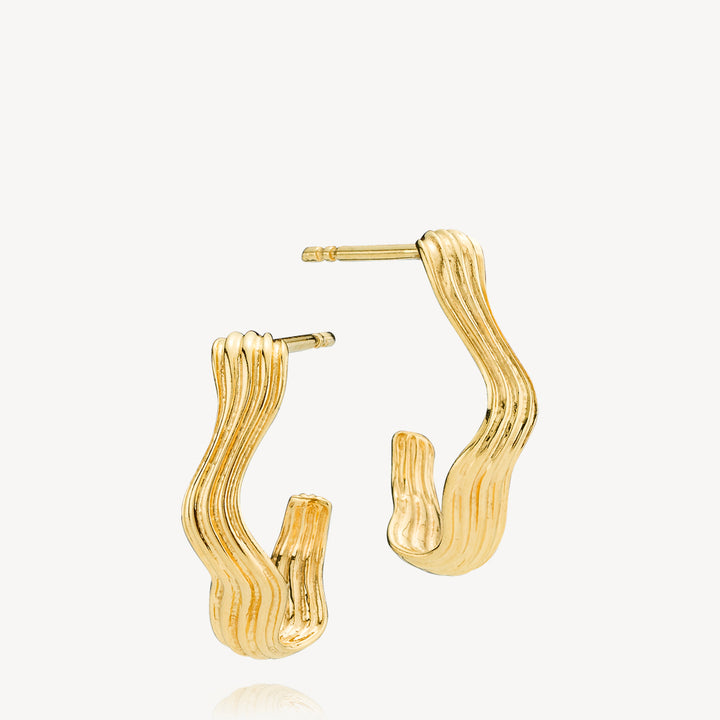 Silke x Sistie - Earrings gold-plated