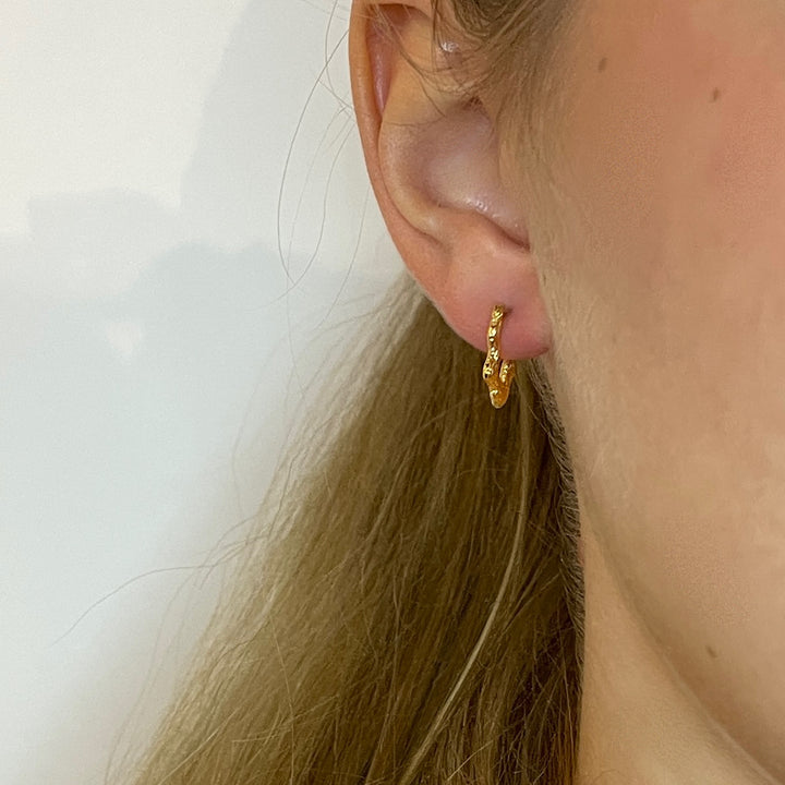 Universe - Earrings Gold-plated