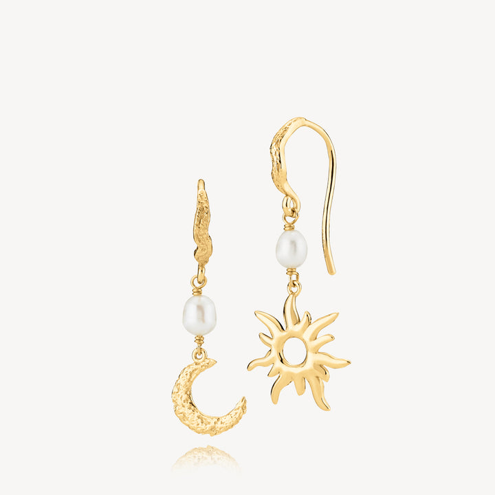 Universe - Earrings Gold-plated