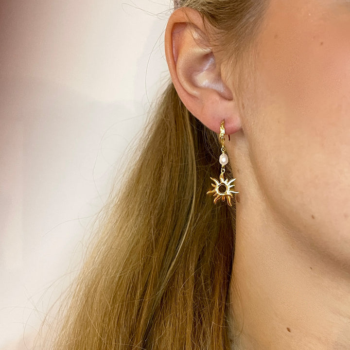 Universe - Earrings Gold-plated