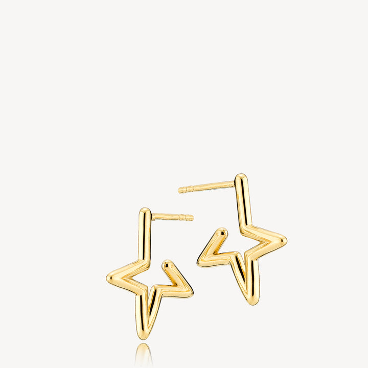 Stella - Earrings Gold plated