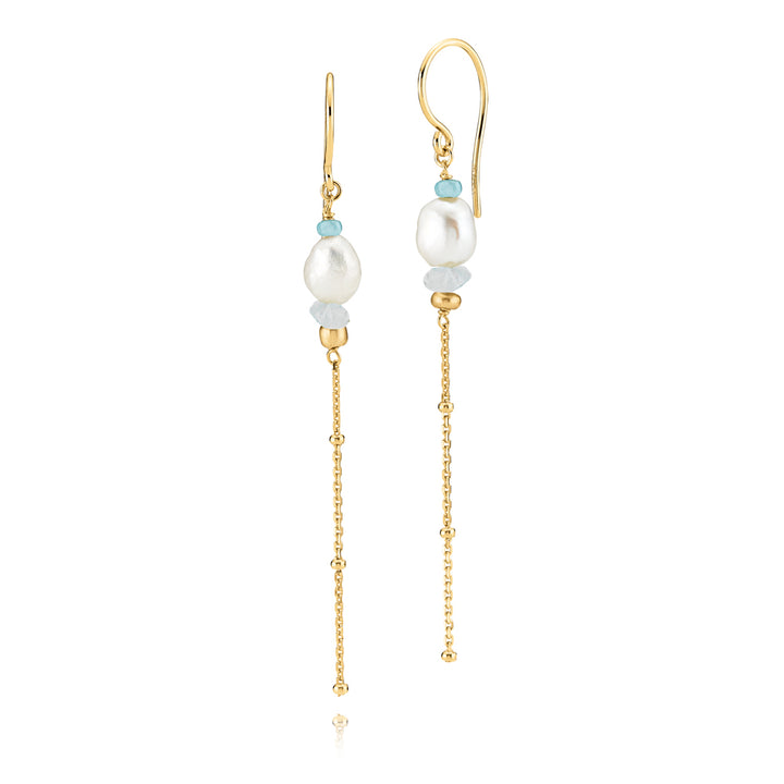 Beach - Earrings Gold-plated