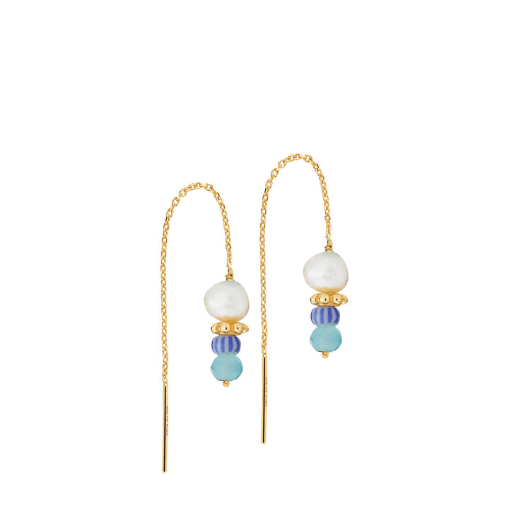 Simona - Earrings Gold-plated