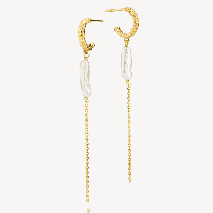 Beach - Earrings Gold plated