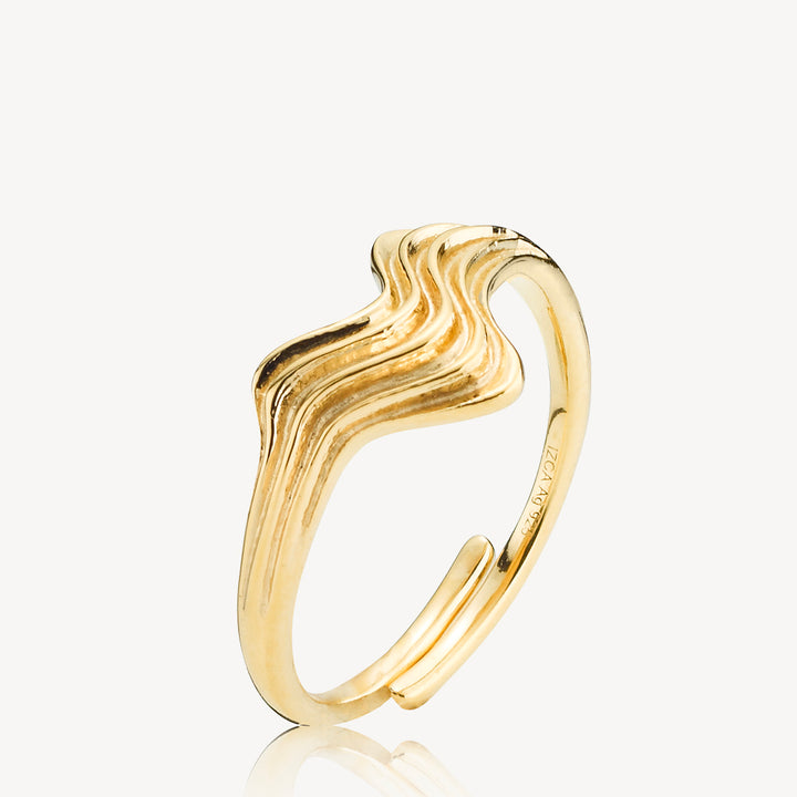 Silke x Sistie - Ring gold-plated Onesize