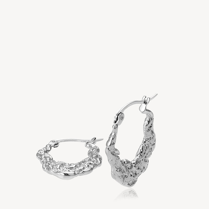 Xenia x Sistie 2nd - Earrings Medium Steel