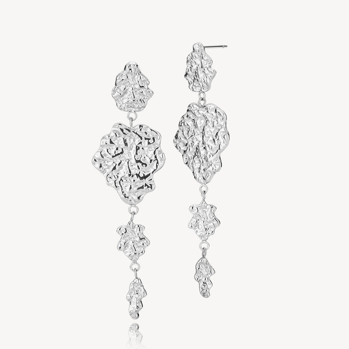 Sophia - Earrings Long Steel