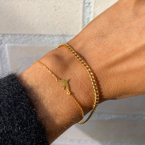 Songbird - Bracelet Gold plated