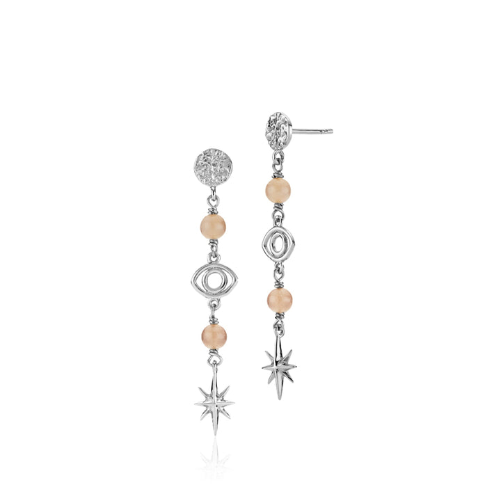 Hanna Martine x Sistie - Long earrings Silver