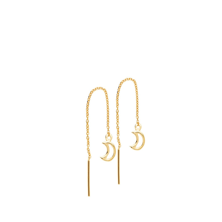 Metis - Chain earring Gold plated