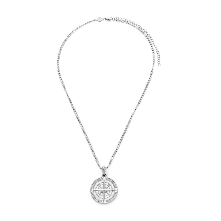 Samie - Necklace with medallion Steel