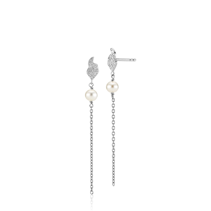 Matti - Long Earrings Silver