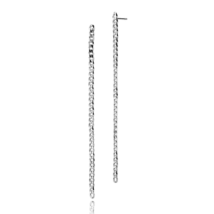 Becca - Chain earring Silver