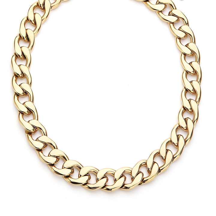 Panzer - Necklace Gold plated